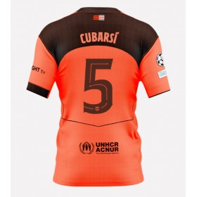 Barcelona Pau Cubarsi #5 Tredje Kläder 2025-26 Kortärmad